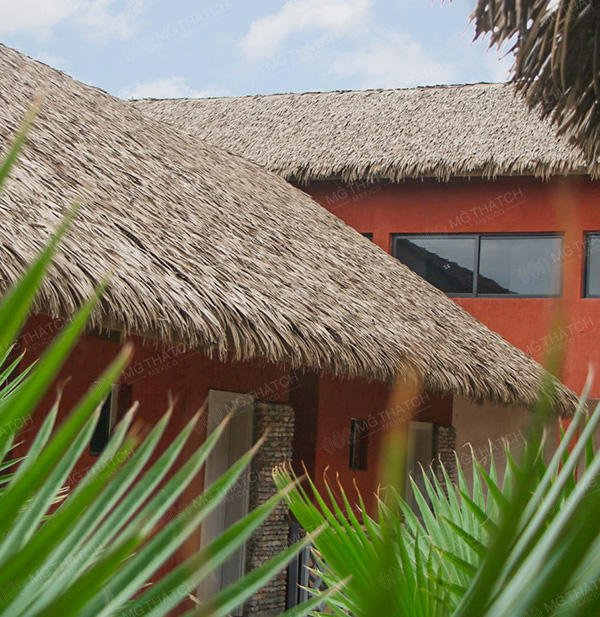 Techo de paja artificial a prueba de agua -Arquitectura tropical
