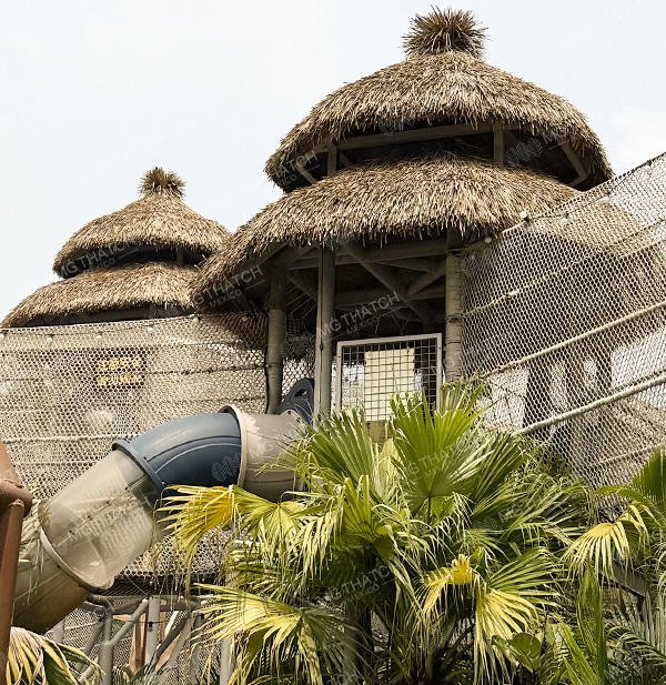 Techo de paja artificial a prueba de agua-Renovación de tejados