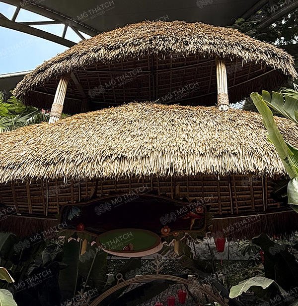 Techo de paja artificial a prueba de agua-Renovación de tejados-MGTHATCH