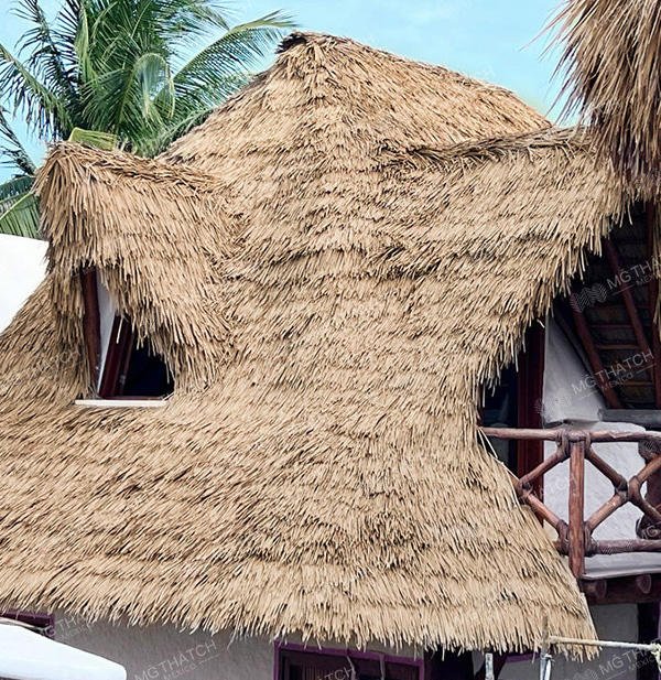Techo de paja resistente al agua-Cabañas de vacaciones